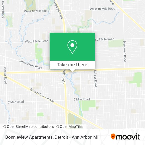 Mapa de Bonnieview Apartments