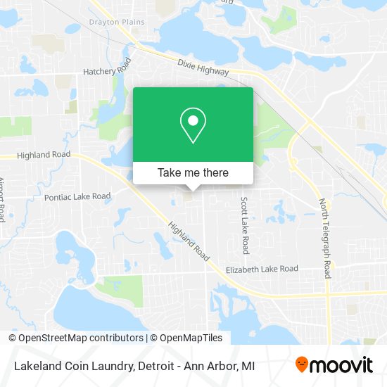 Lakeland Coin Laundry map