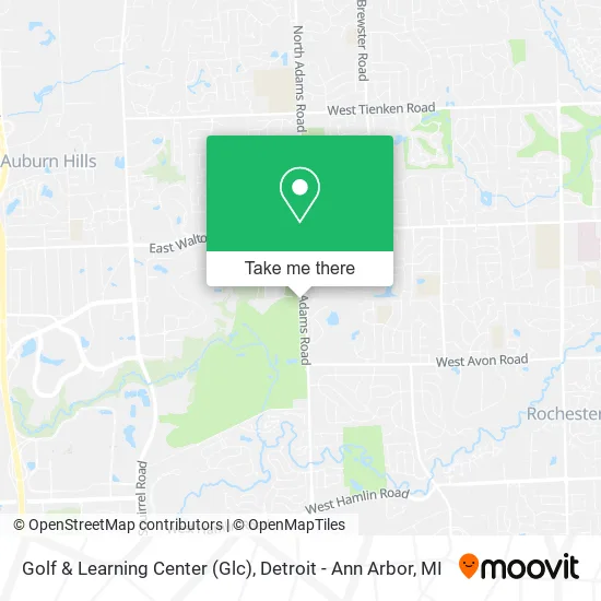 Golf & Learning Center (Glc) map