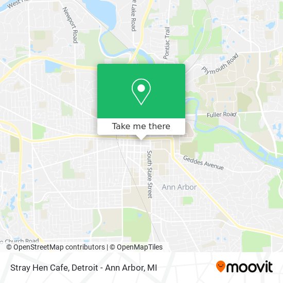 Mapa de Stray Hen Cafe