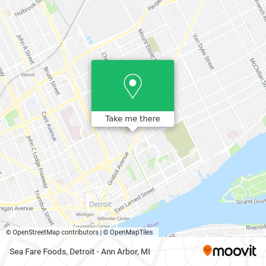 Mapa de Sea Fare Foods