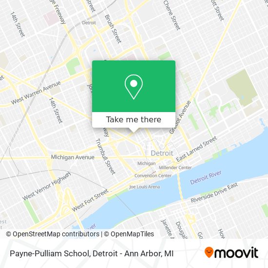 Mapa de Payne-Pulliam School