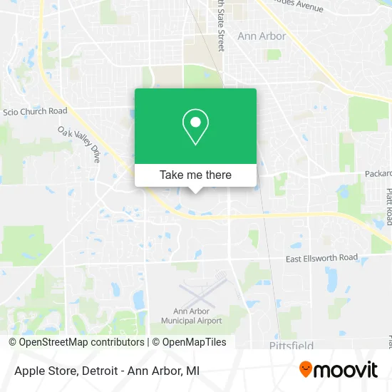 Apple Store map