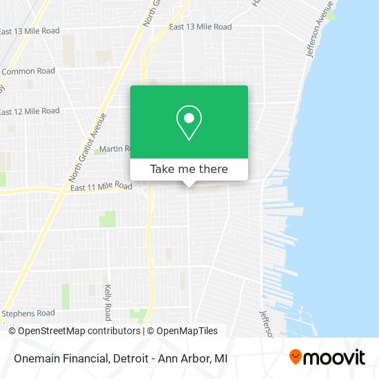 Mapa de Onemain Financial