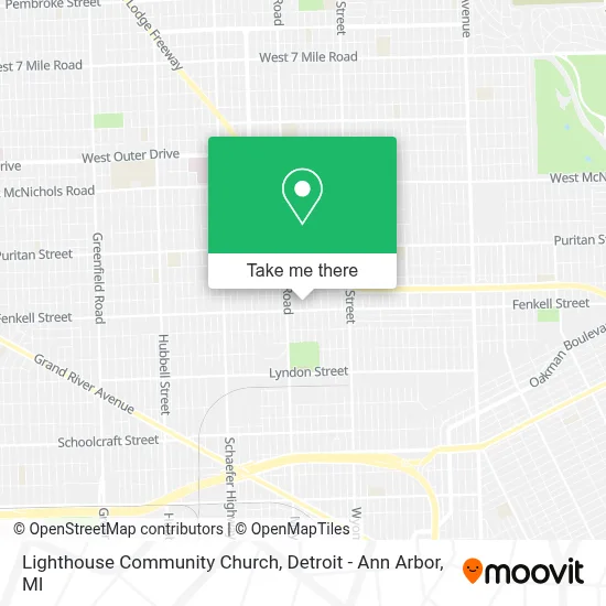 Lighthouse Community Church map