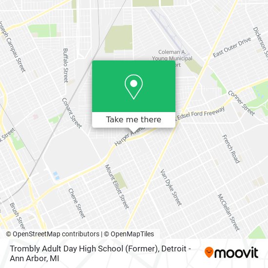 Trombly Adult Day High School (Former) map