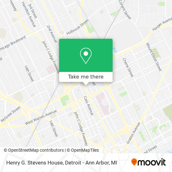 Henry G. Stevens House map