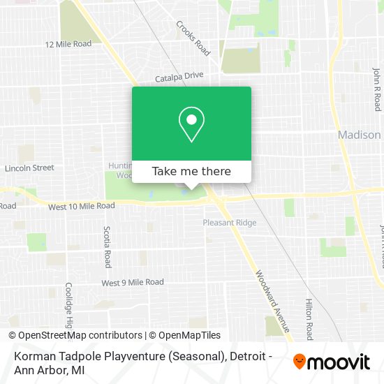 Mapa de Korman Tadpole Playventure (Seasonal)