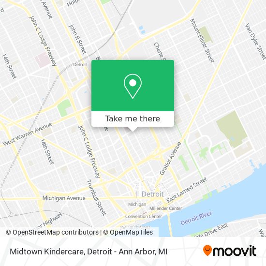 Midtown Kindercare map