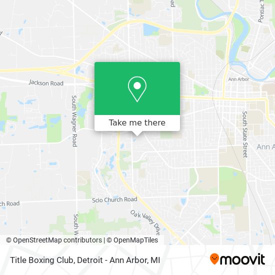 Mapa de Title Boxing Club