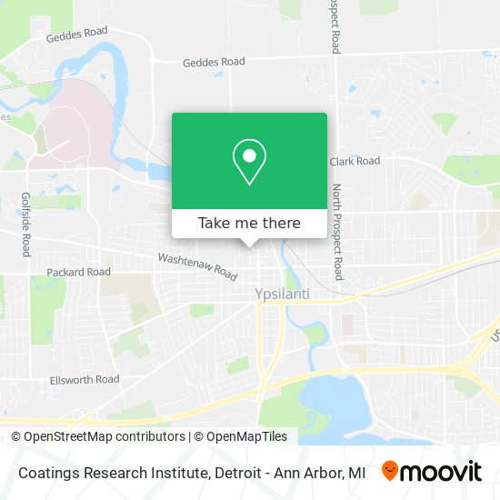 Coatings Research Institute map