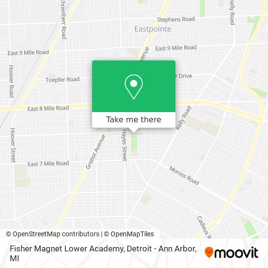 Mapa de Fisher Magnet Lower Academy