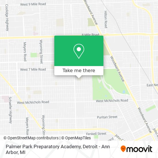 Palmer Park Preparatory Academy map