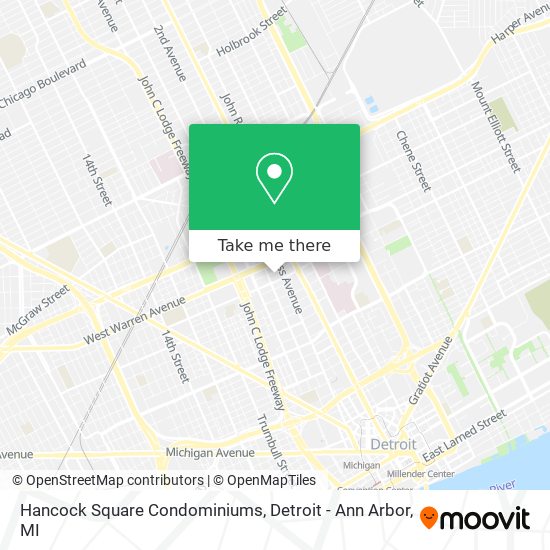 Hancock Square Condominiums map