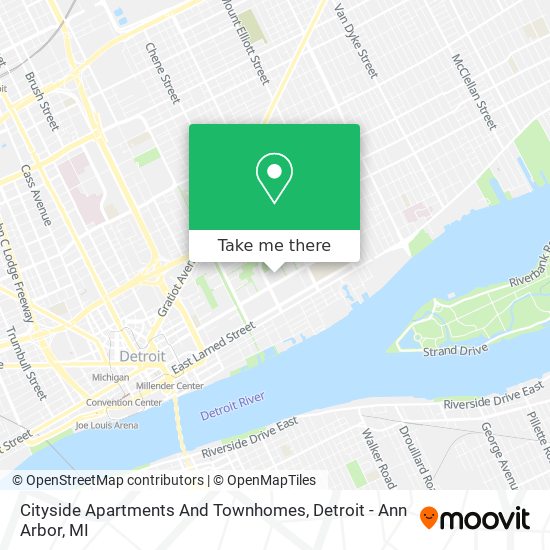 Cityside Apartments And Townhomes map