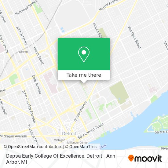 Depsa Early College Of Excellence map