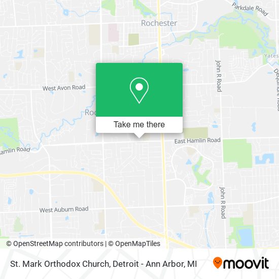 Mapa de St. Mark Orthodox Church