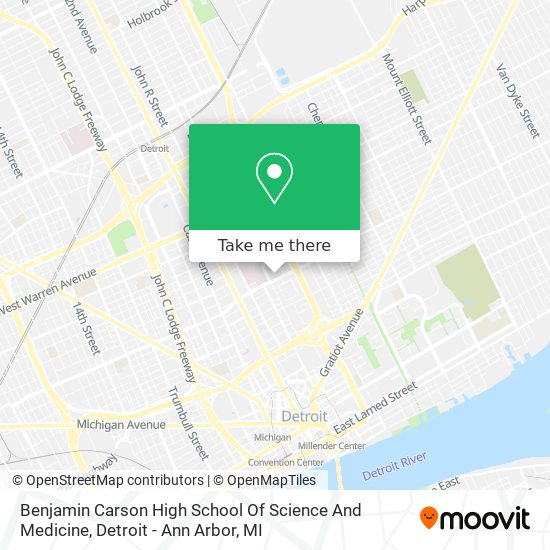 Benjamin Carson High School Of Science And Medicine map