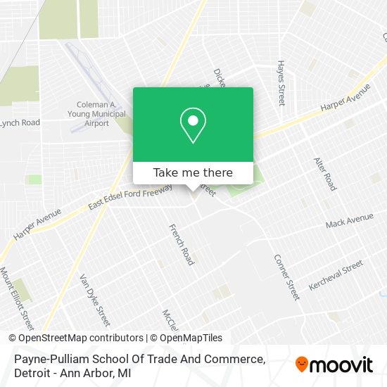 Mapa de Payne-Pulliam School Of Trade And Commerce