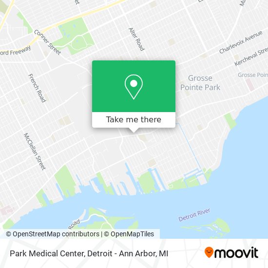 Park Medical Center map