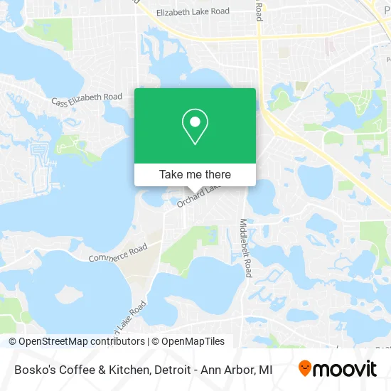 Bosko's Coffee & Kitchen map