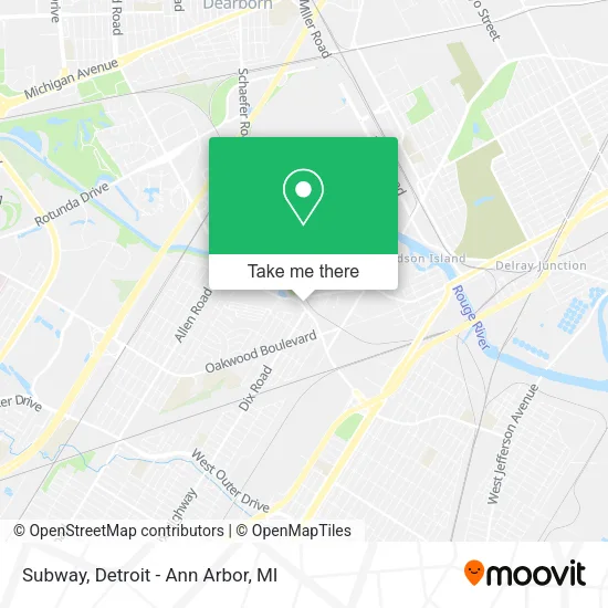Mapa de Subway