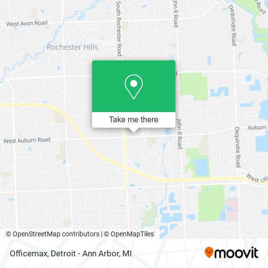 Officemax map