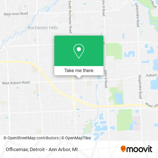 Officemax map