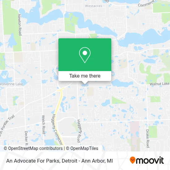 An Advocate For Parks map