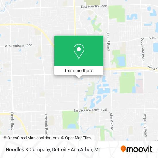 Noodles & Company map