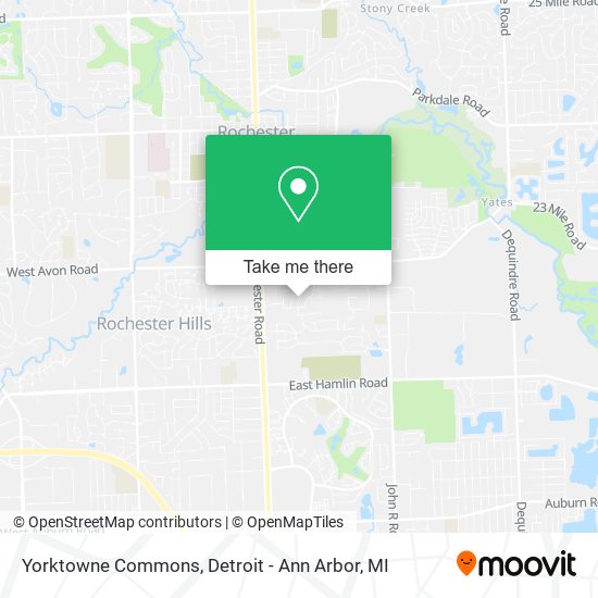 Mapa de Yorktowne Commons