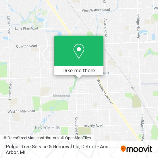 Polgar Tree Service & Removal Llc map
