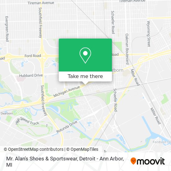 Mapa de Mr. Alan's Shoes & Sportswear