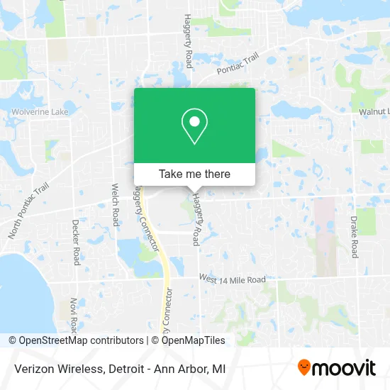 Verizon Wireless map