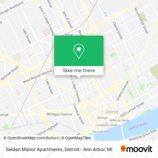 Selden Manor Apartments map