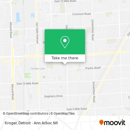 Kroger map