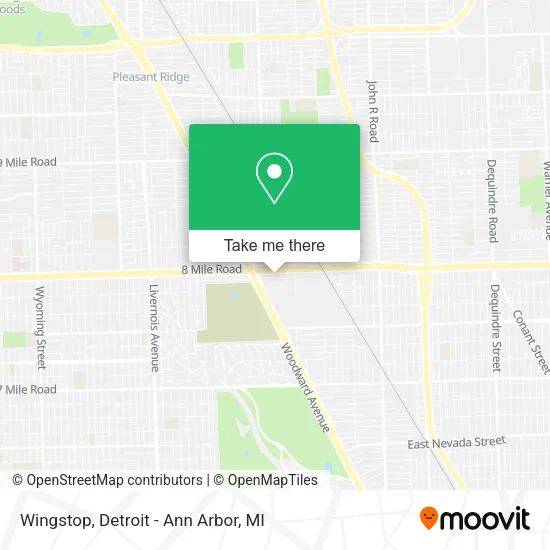 Mapa de Wingstop