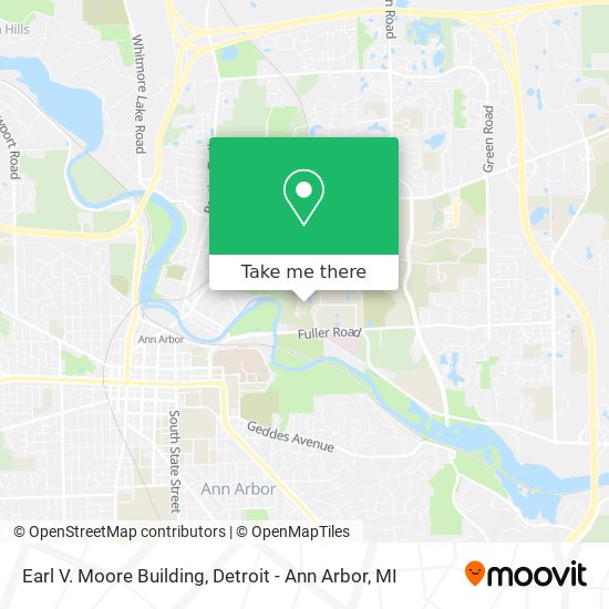 Earl V. Moore Building map