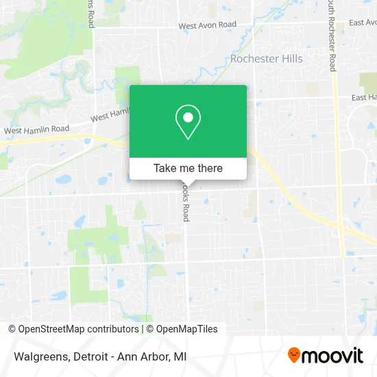 Walgreens map
