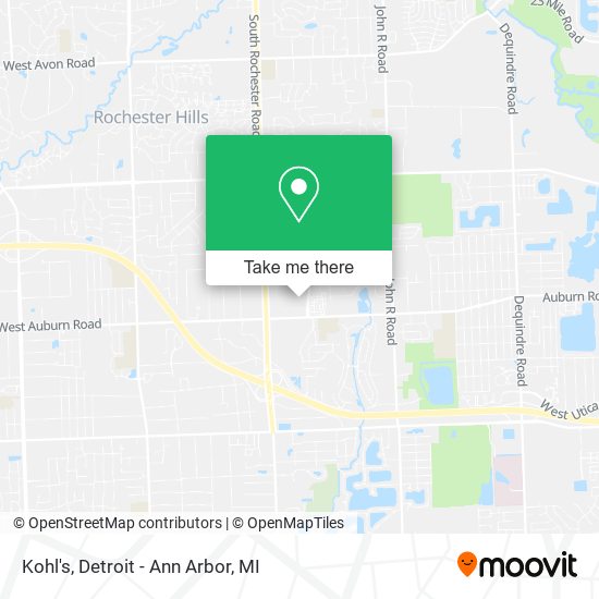 Kohl's map