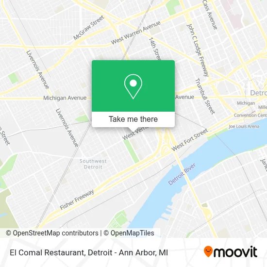 El Comal Restaurant map