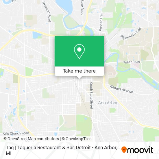 Mapa de Taq | Taqueria Restaurant & Bar
