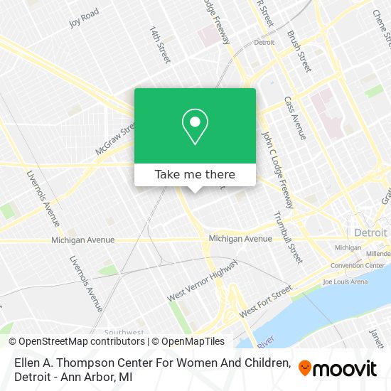 Ellen A. Thompson Center For Women And Children map