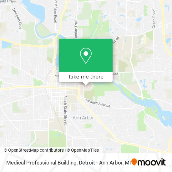 Medical Professional Building map