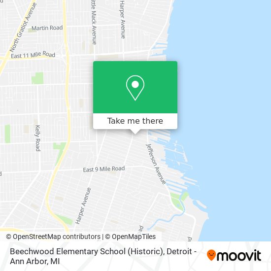 Beechwood Elementary School (Historic) map
