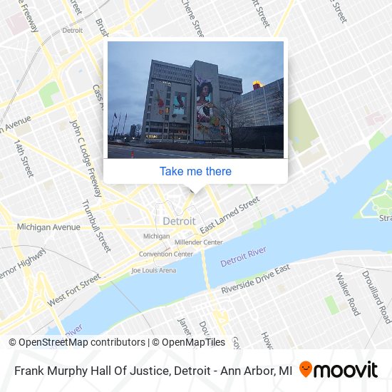 Mapa de Frank Murphy Hall Of Justice