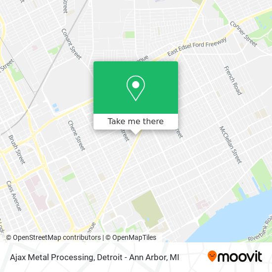 Mapa de Ajax Metal Processing