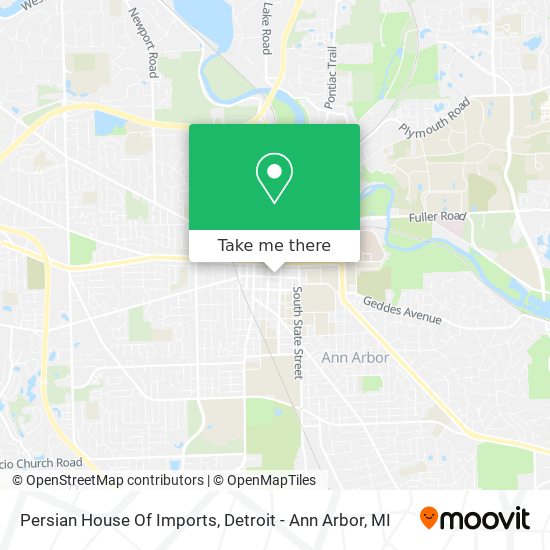 Persian House Of Imports map