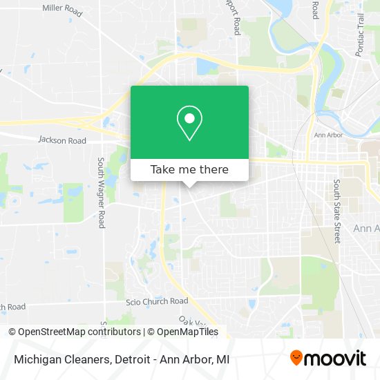 Michigan Cleaners map