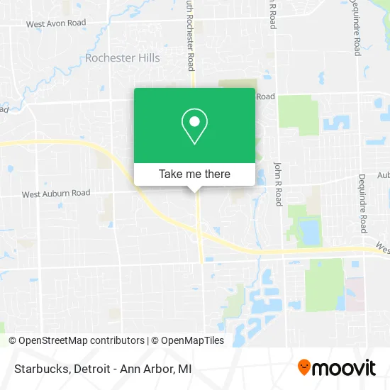 Starbucks map